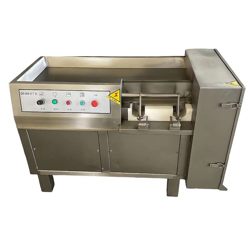 Industrial Frozen Meat Cube Cutting Machine For Cutting Meat Into Cubes