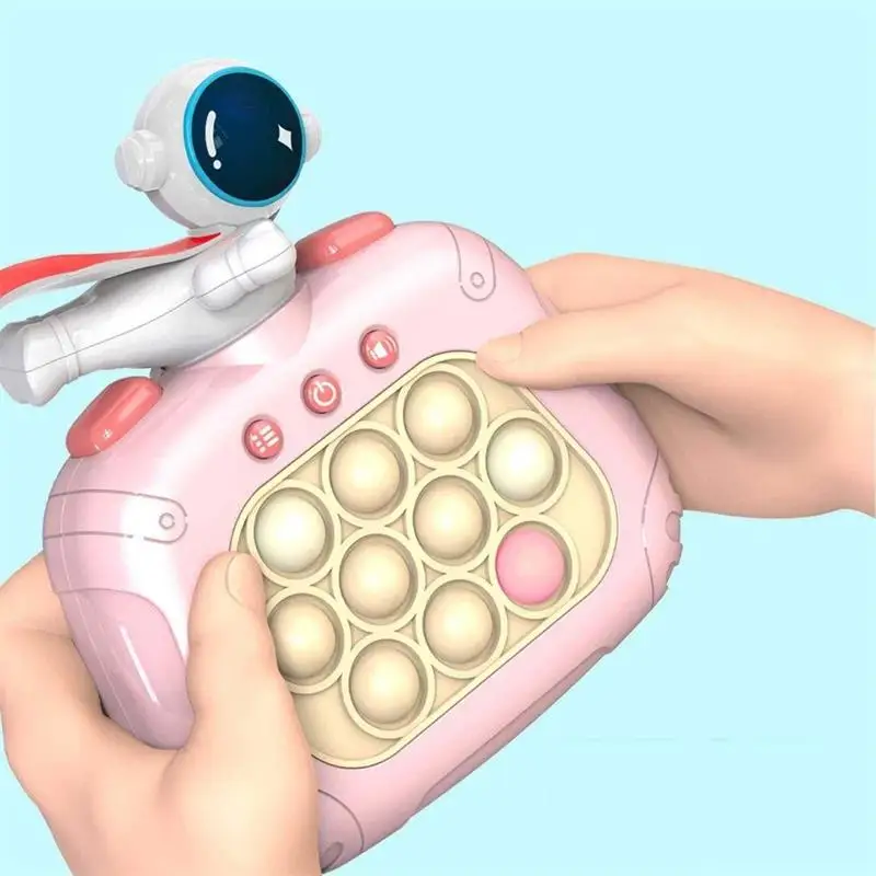PopPro Fidget Game игрушки светящаяся головоломка скорость Push игровая консоль для детей