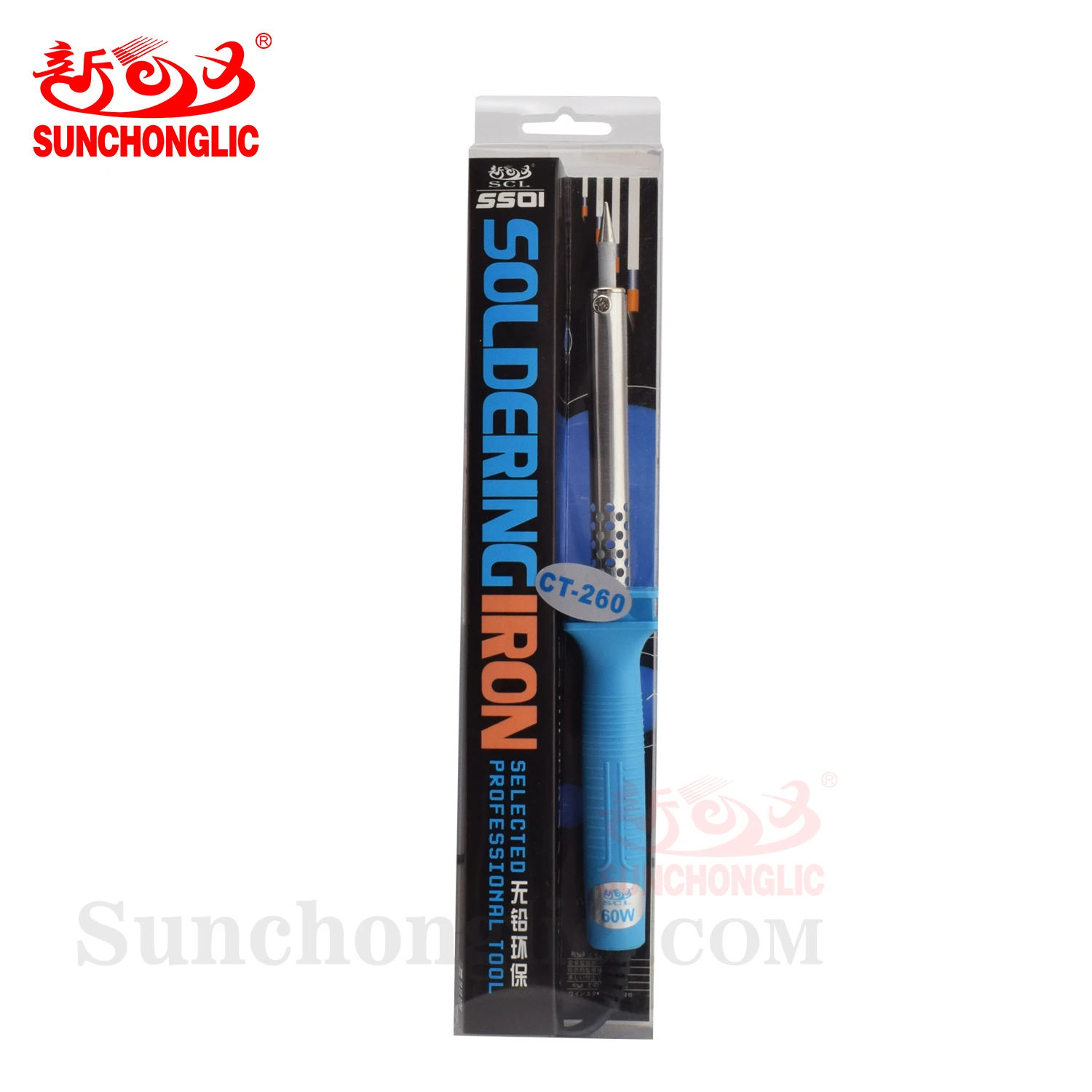 Sunchonglic, заводская цена, паяльник 60 Вт 220 В, мини-паяльник