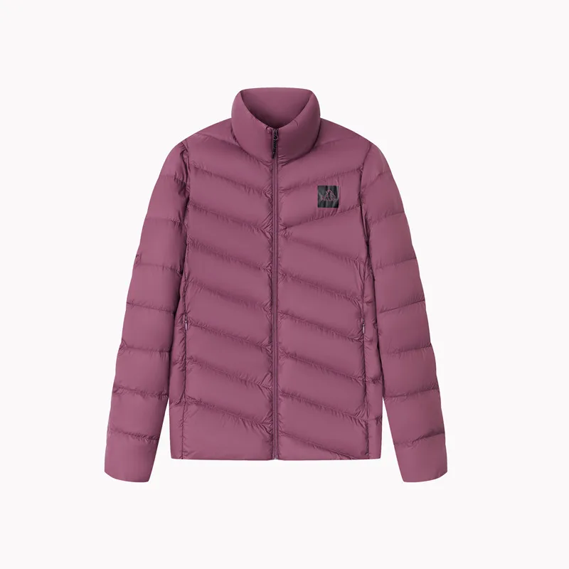 PELLIOT winter thin ultra light warm plus size stand collar 700 fill power stand collar 90 white duck down jacket