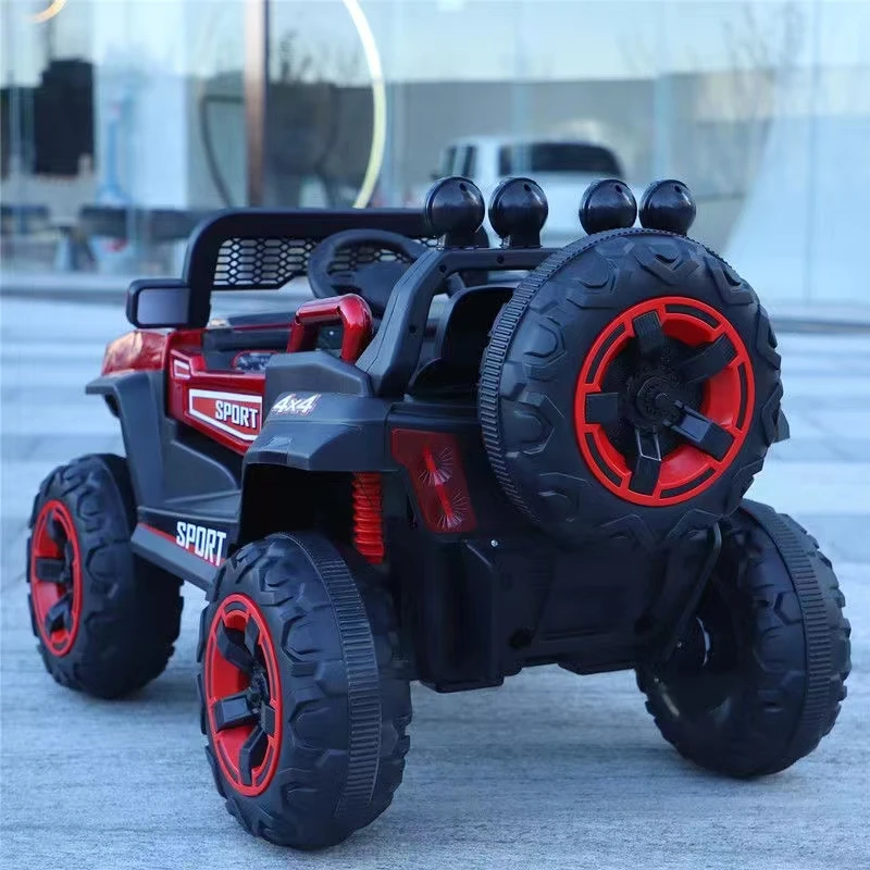 Best gifts kids electric excavator car baby toy for children 2022 new design from China with music 2 seats