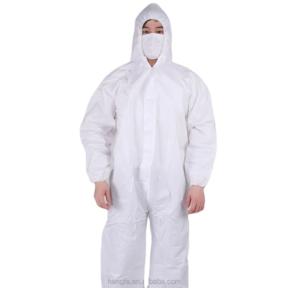 Factory Wholesale Disposable Microporous Coverall Type 5/6 Coverall Disposable Coveralls For Painter Work Wear