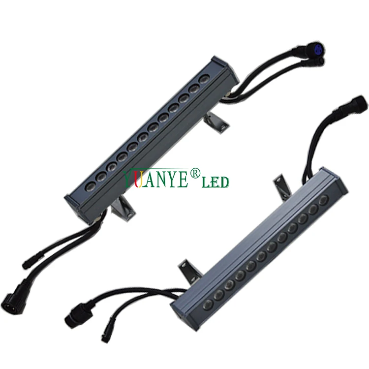 DMX Strobe Linear Wall Washers Waterproof Building FAC ADE Decorative Ultra Thin IP67 Exterior 30W 40W 50W