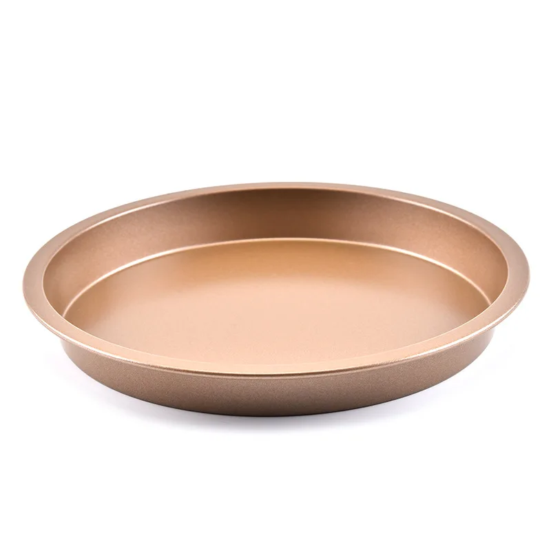 
Factory wholesale 7 inch rose gold round pizza diy mold cake baking mold cake tool 