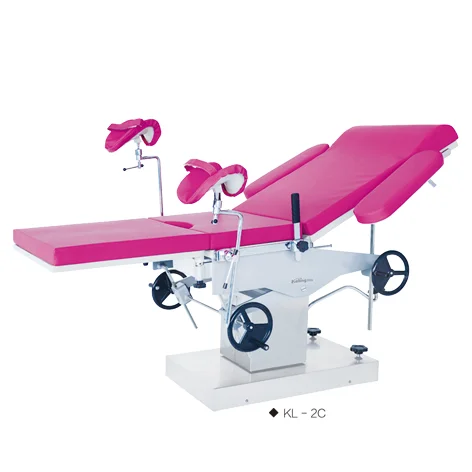 KELING-2C Medical Gynaecological examination table Multi-purpose Parturition Table Obstetric Delivery Bed