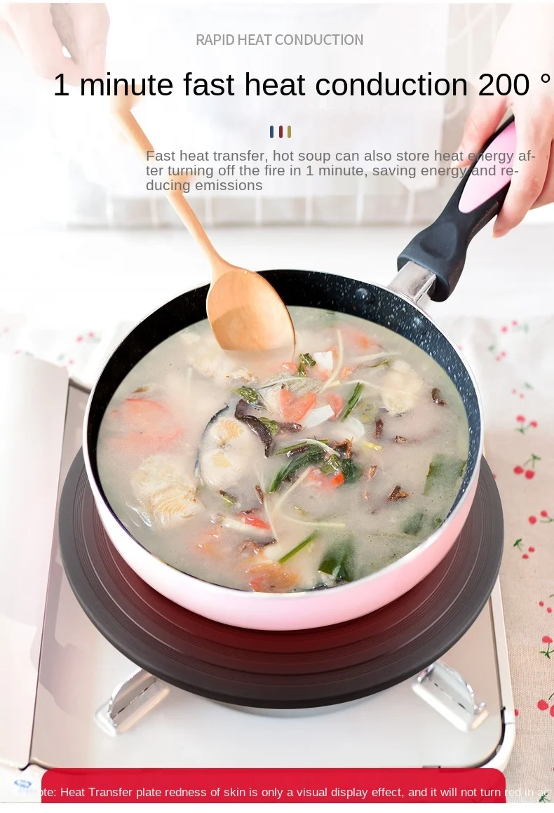 specializing In manufacturing black 28 cm heat conduction plate for kitchen