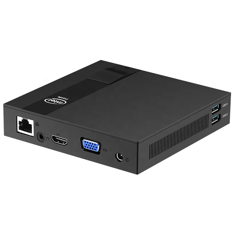 Mini PC J3455 Quad-core 8GB DDR3L 512GB M.2 SSD 2.4/5.0G WiFi Blue-tooth4.0 VGA 4K 4*USB Type-C