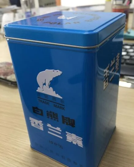 Food grade  polar  bear vanillin flavour in food additives flavorings drum 20kg 500g-tin