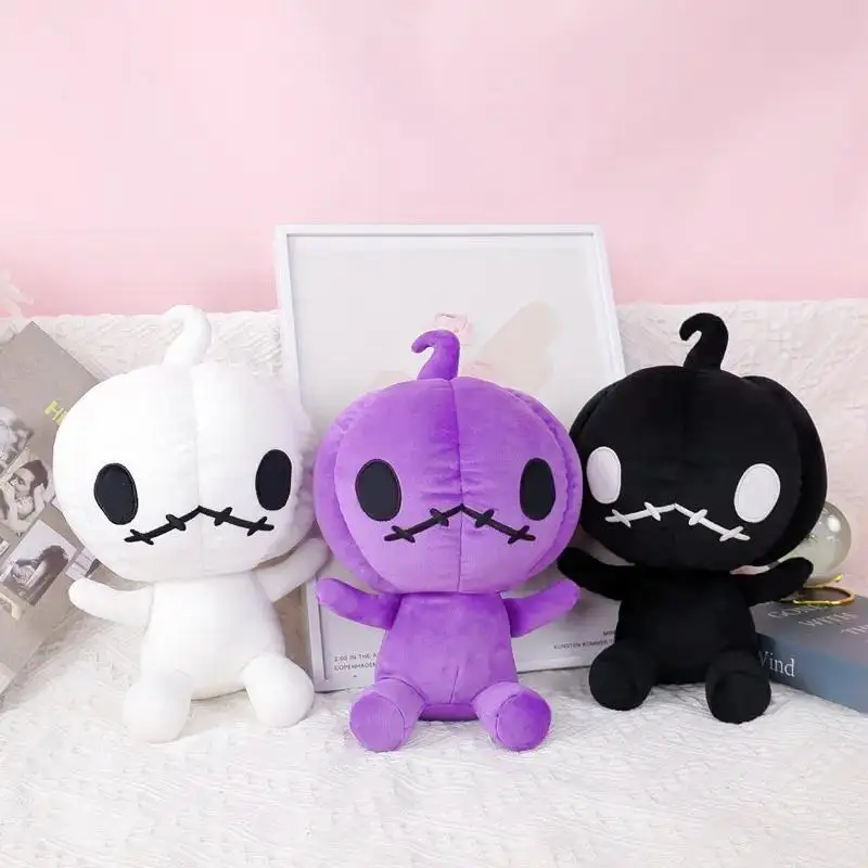 Happy Halloween 2024 pumpkin plush toys Plushies Kids Toy custom halloween pumpkin stuffed plush dolls toys