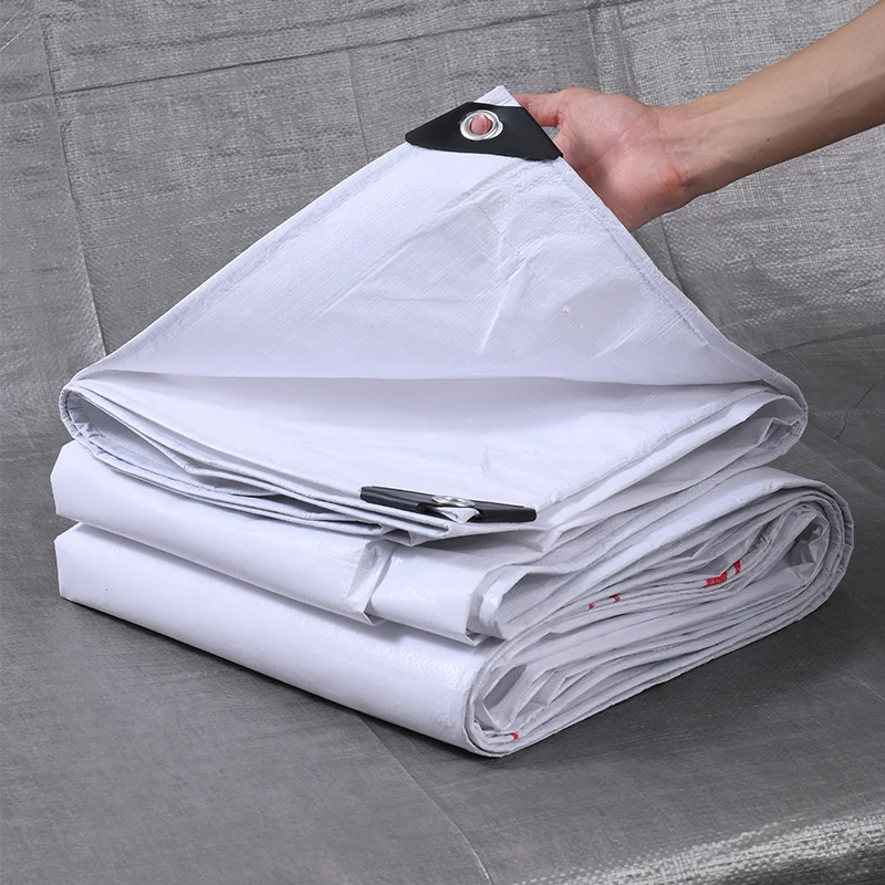PE Tarpaulin Poly Tarp With UV Protect Plastic Fabric Sheet in Standard Size tarpaulin for Agriculture pe tarpaulin sheet