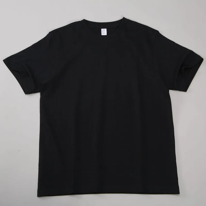 300 gsm мужская повседневная хлопковая Базовая футболка с круглым вырезом и короткими рукавами, Спортивная однотонная настраиваемая суперкачественная футболка