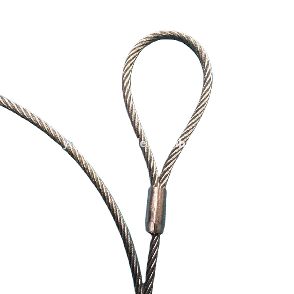 Galvanized steel wire rope sling steel wire rope galvanized