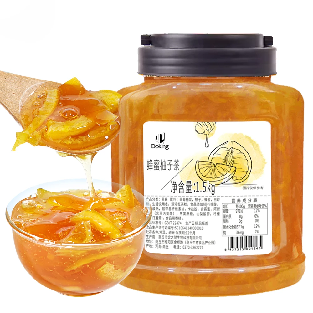 Doking 1 5 кг пластиковая бутылка соуса для цветочного чая молока мягких напитков меда