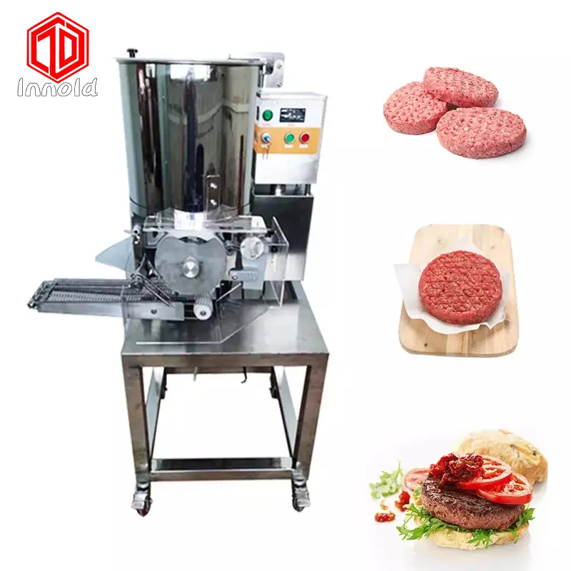 High Efficiency Hamburger Presser Meatball Maker Commercial Meat Patty Machine