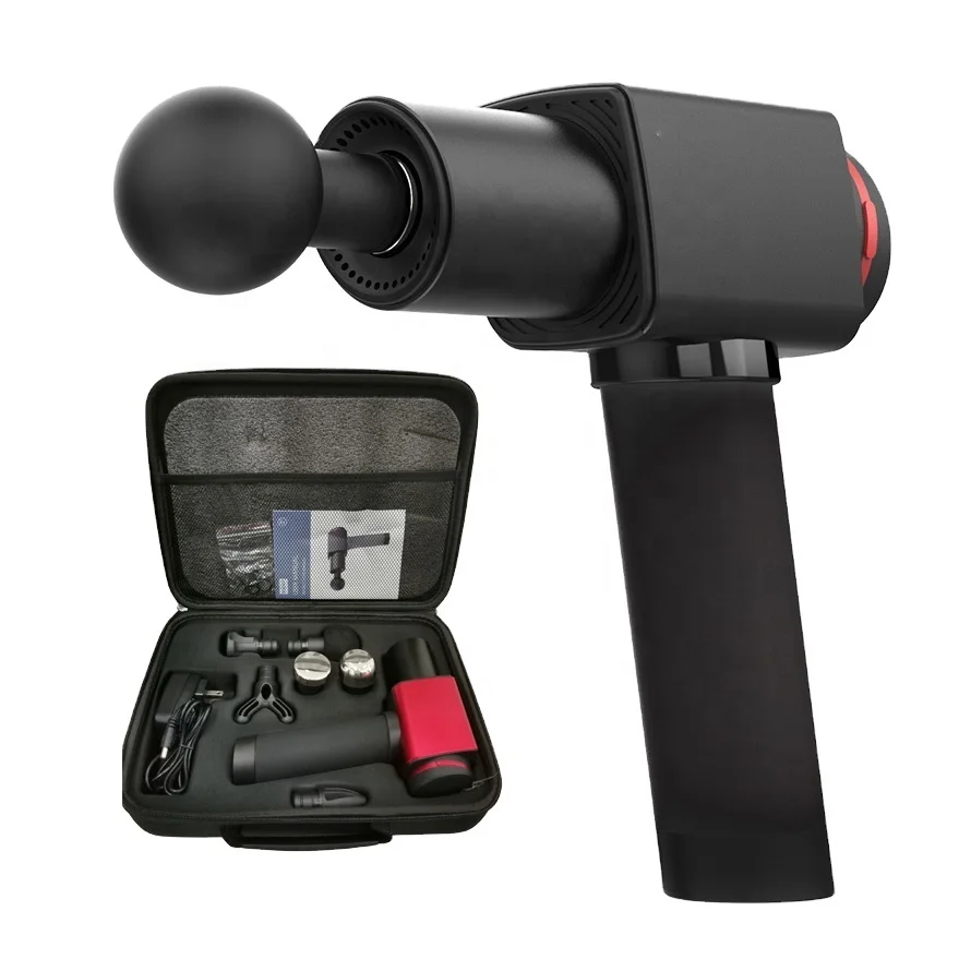 
Home Gym Fitness Warm up Device US Motor handheld powerful leg percussion massage gun 
