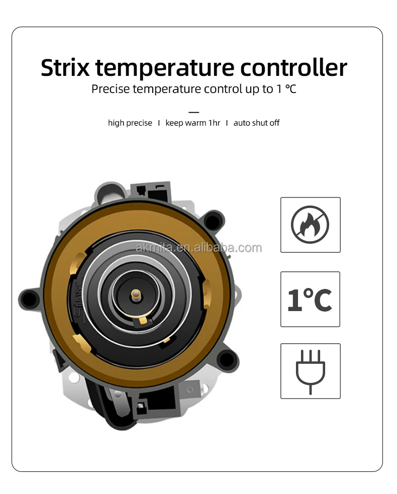 600ML 1000W keep warm stainless steel kettle Coffee Kettle Temperature Control Electric Kettle