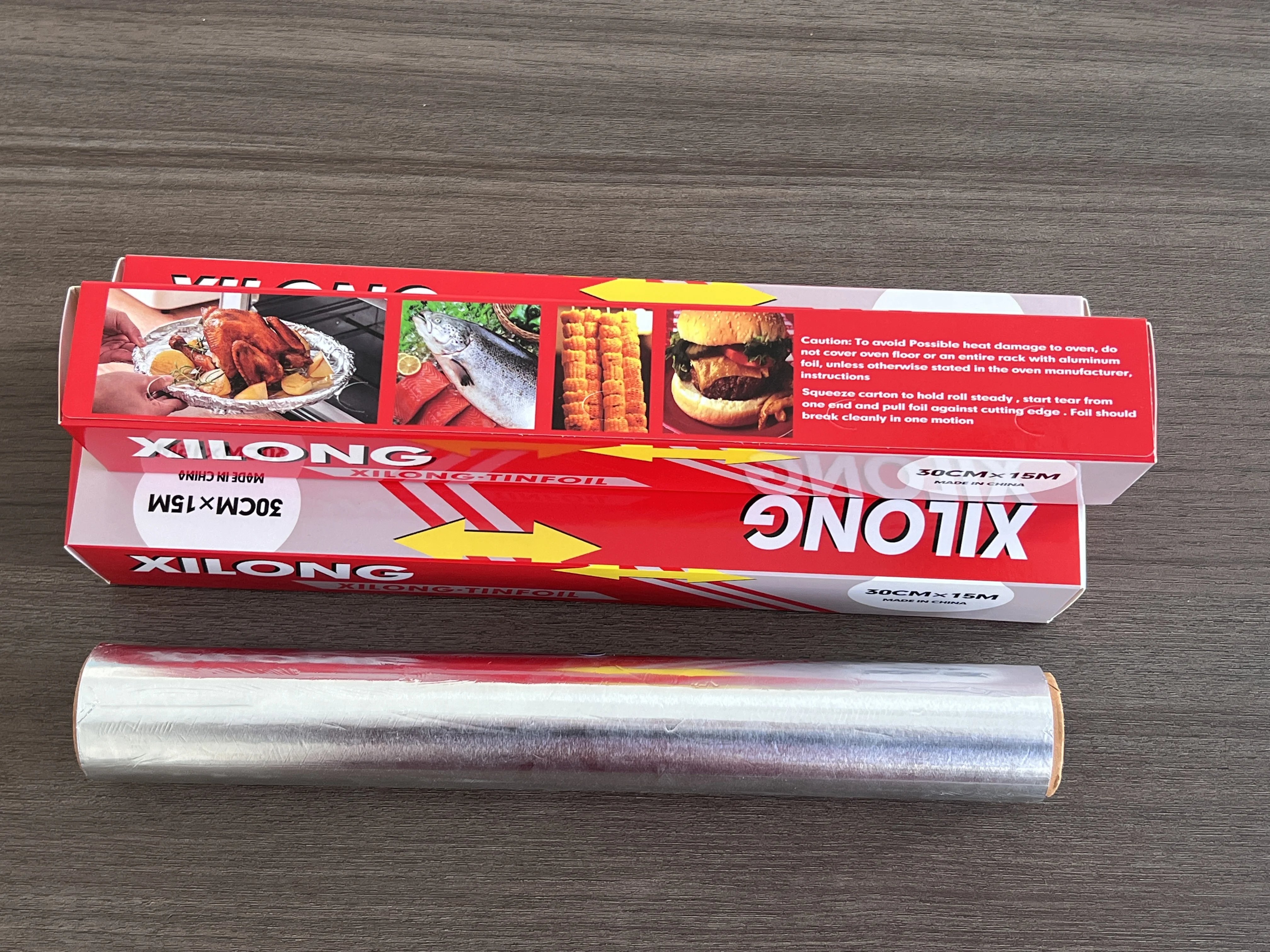 food packaging material aluminum foil volume