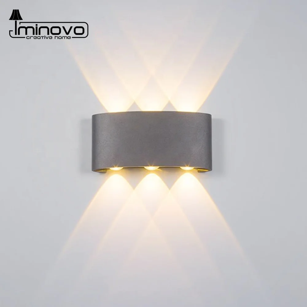 
Led Wall Light 2W 4W 6W Aluminium Rail Project Square Lamp Bedside Room Bedroom IP65 Waterproof Wall Lamps Arts 110V 220V 