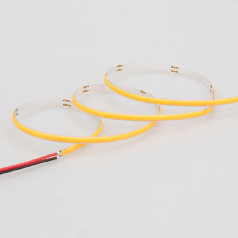 High Cri 90 97 COB 3mm 4mm 5mm 2.7mm width cob led strip 12v 24v 2700k 3000k 4000k 6000k light tape strefien fita cinta stripe