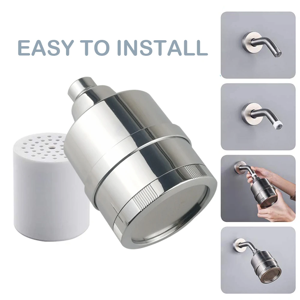 High Pressure Shower Head Filter for Hard Water Remove Chlorine and Harmful Substances