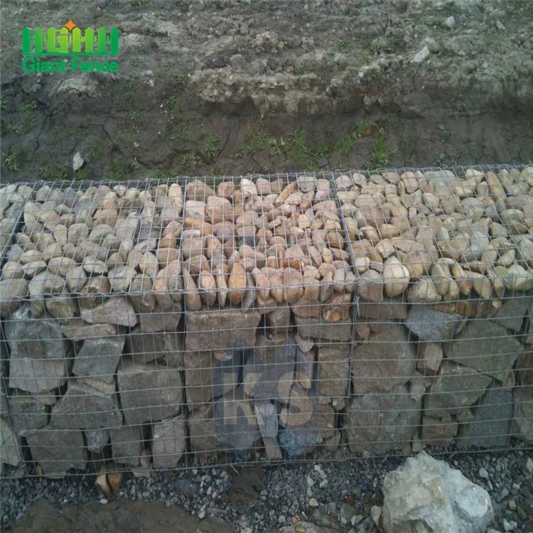 Customized Easy Installation Welded Gabion Box/Stone Cages Retaining Wall Prices