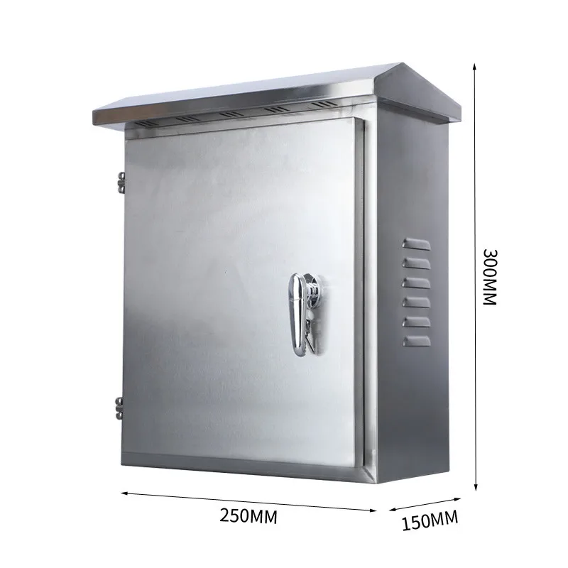 Waterproof Pole Mount Enclosure Sheet Metal Enclosure Box Electrical Control Box