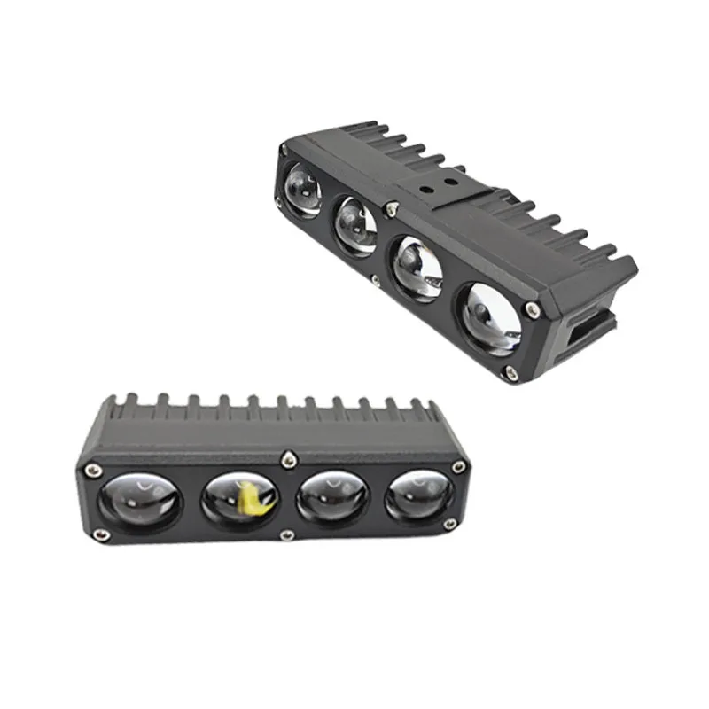 IDISON GS4 New Car grille spotlights Headlights 12v 40W Motorcycle External Spotlight 6000Lm Bi-LED Projector Lens