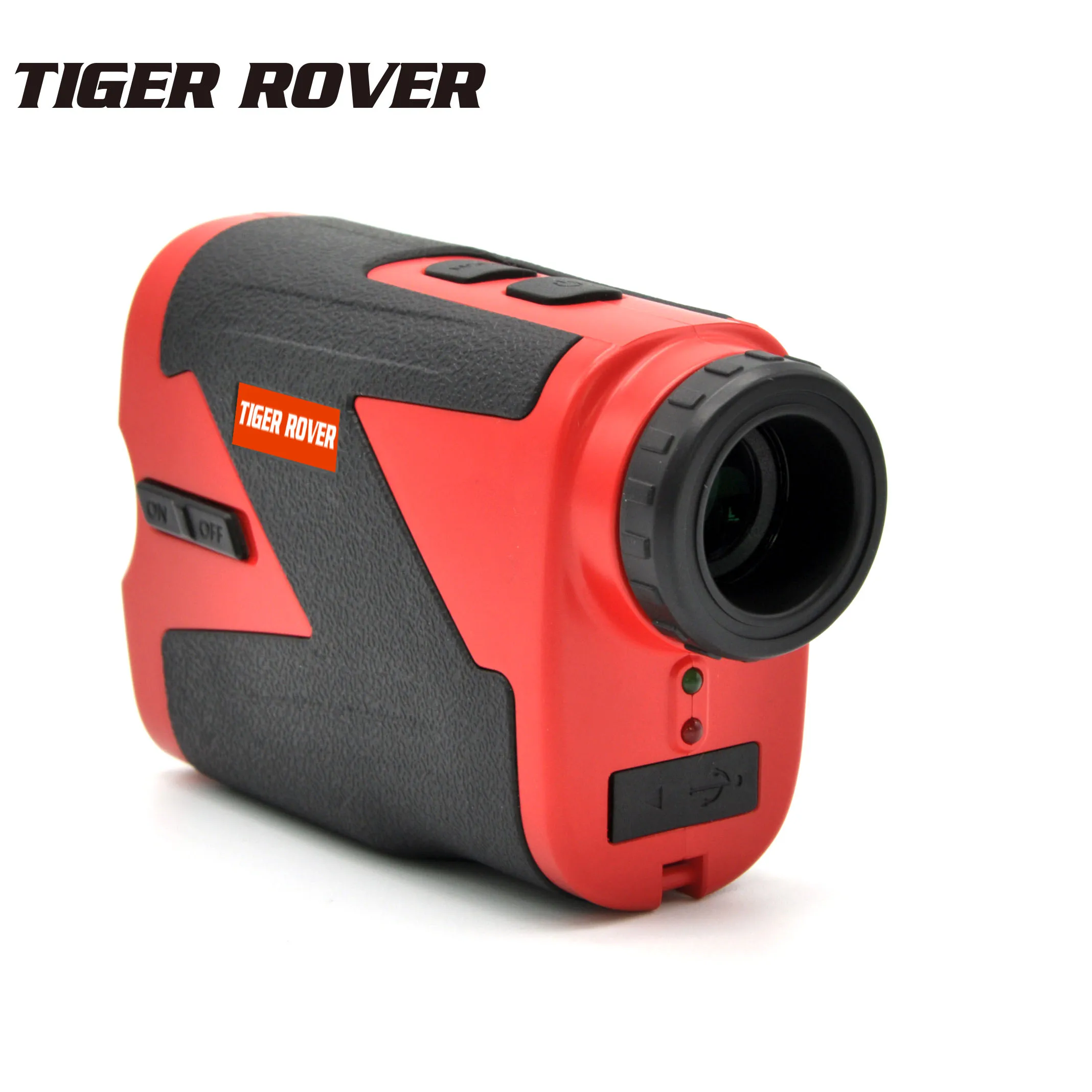 
Профессиональный лазерный дальномер для гольфа Tiger Rover с Pinsensor/Компенсация наклона/толчок/перезаряжаемая литиевая батарея 1200 м 