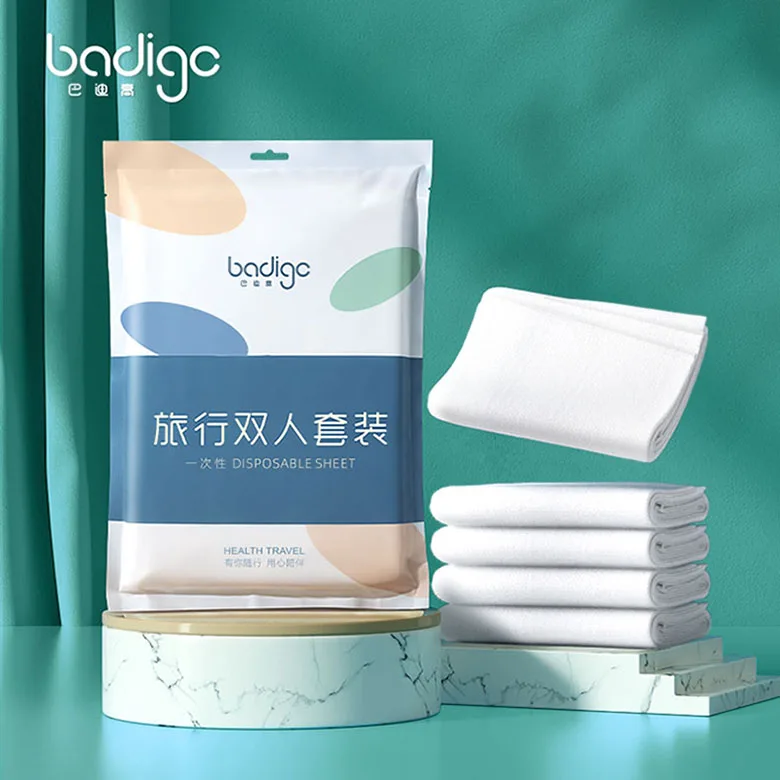 Hot sale low price non woven hospital disposable bed sheet spa comfortable disinfected queen size hospital disposable bed mats