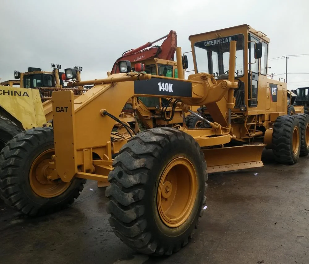 Quality Japan Road Machinery Used 140K Motor Grader 90%New SEM