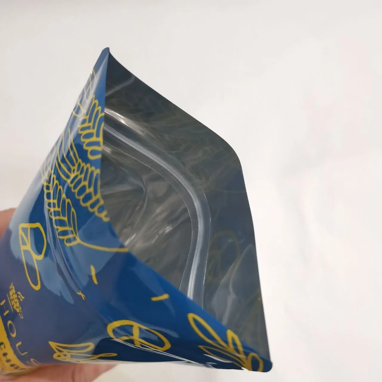 Custom Food Packaging Waterproof Biodegradable Plastic zipper pouch with logos