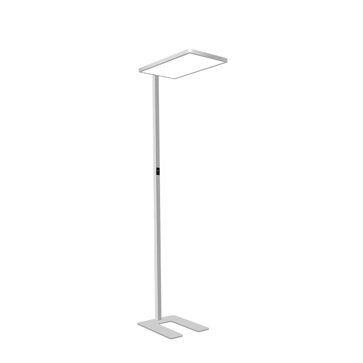 Nordic Knob Dimmer Silver Aluminum UGR < 16 LED Floor Standing Lamps In The Office