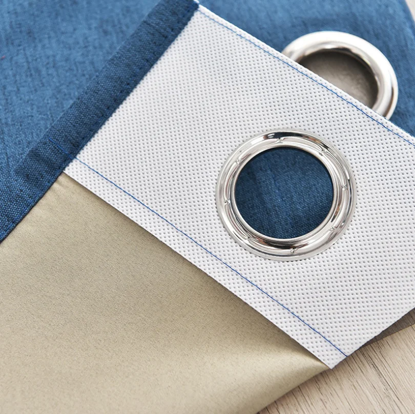 Ready Made Luxury 100% Polyester Upholstery Blind Living Room Window Curtains