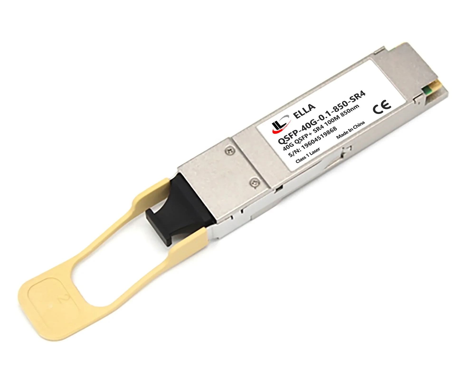QSFP-40G-0.1-850 Module 40GBASE SR4 40G QSFP+ Multi Mode Fiber Optical Transceiver 40GE Gigabit Ethernet QSFP MPO 150m 850nm DDM