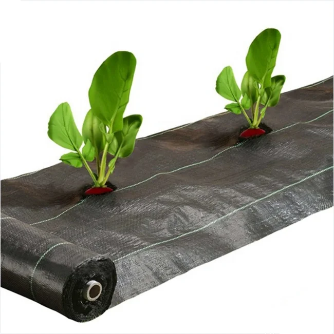 Противосорный коврик для борьбы с сорняками Барьерный Ландшафтный мульчирующий материал для теплицы (1600946862339)