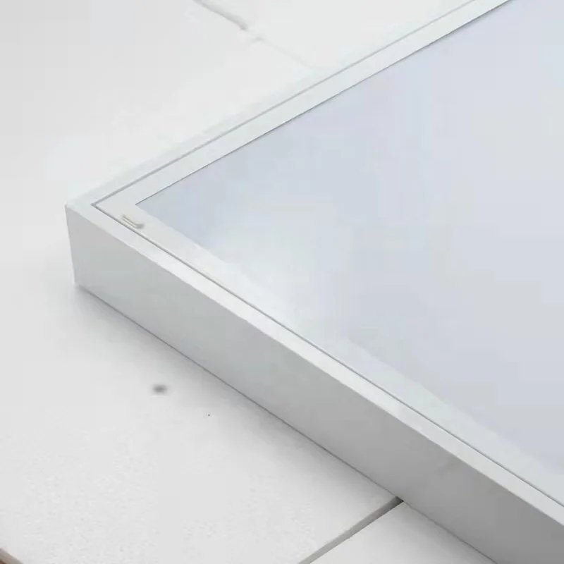 600X600mm led troffer panel light 2ft 9w 24w ceiling surface mounted 110V T5 T8 grille panel light fixture with clear diffuser