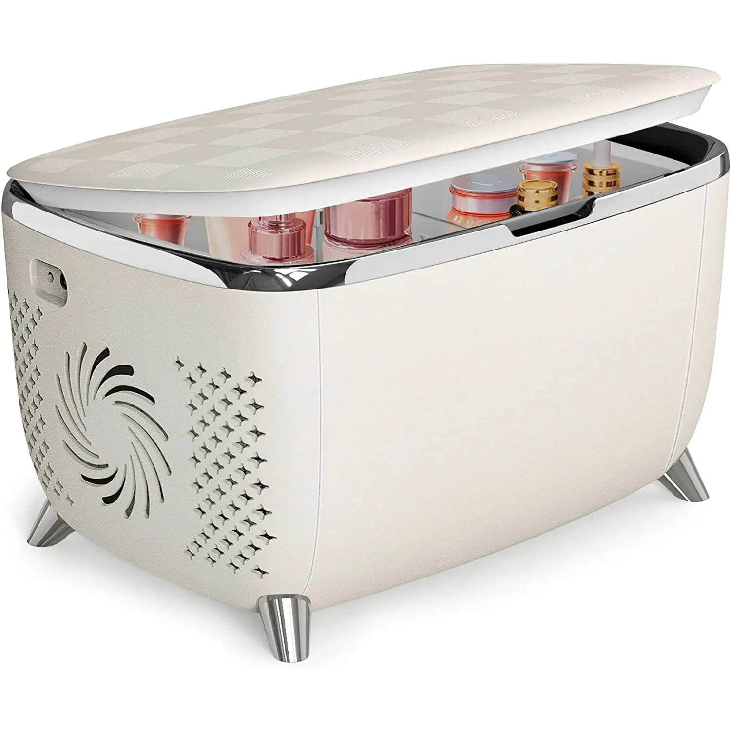 Portable 6 Liter Mini Refrigerator Portable Beauty Mini Fridge With Ce Rohs Car Cooler Box Refrigerator