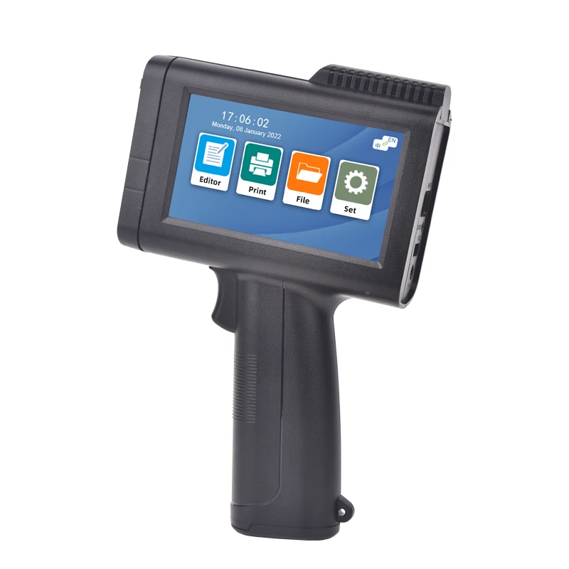 Manufacture OEM ODM Portable Pokjet TIJ Industrial Continuous Online Inkjet Printer