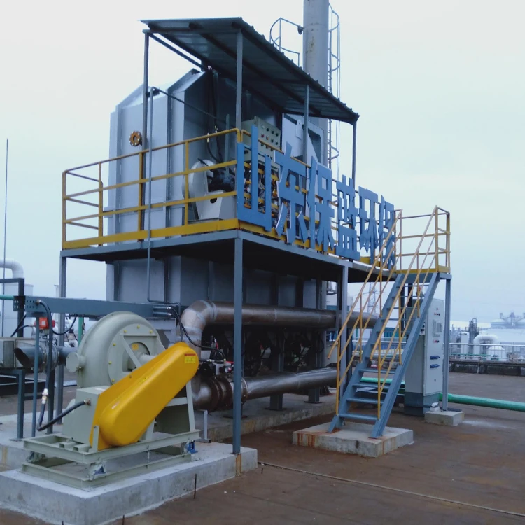 RTO waste gas treatment equipment for removing high concentration exhaust gas