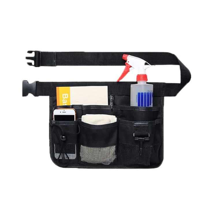 Black/Green/Red Gardening Tools Belt Bags Garden Tool Kit Restaurant Cleaning Organizer Waist Tool Bag special purpose bags