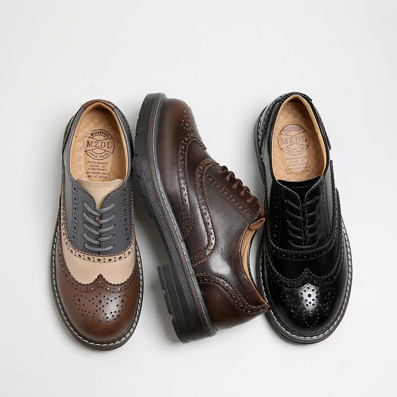 Маленькие кожаные туфли в британском стиле, японская Студенческая кожаная обувь на плоской подошве, Женская обувь в студенческом стиле