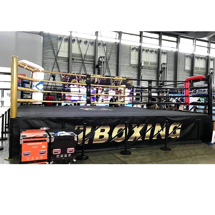 AIDONG boxing bag rack track system Integrated boxing ring