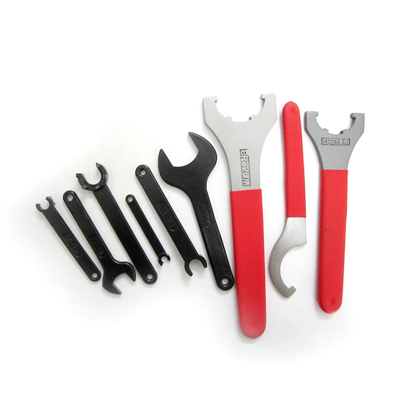 Factory Supply ER Clamping Nut Wrench ER25 ER32 ER40 Collet Chuck ER Wrench Spanner