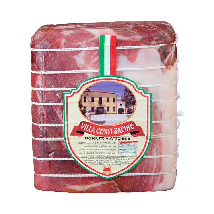 PROSCIUTTIFICIO CROSARE - Mattonella Villa Gaudio Intera Sv Hand Made Pork Meat Italian Preserved Ham