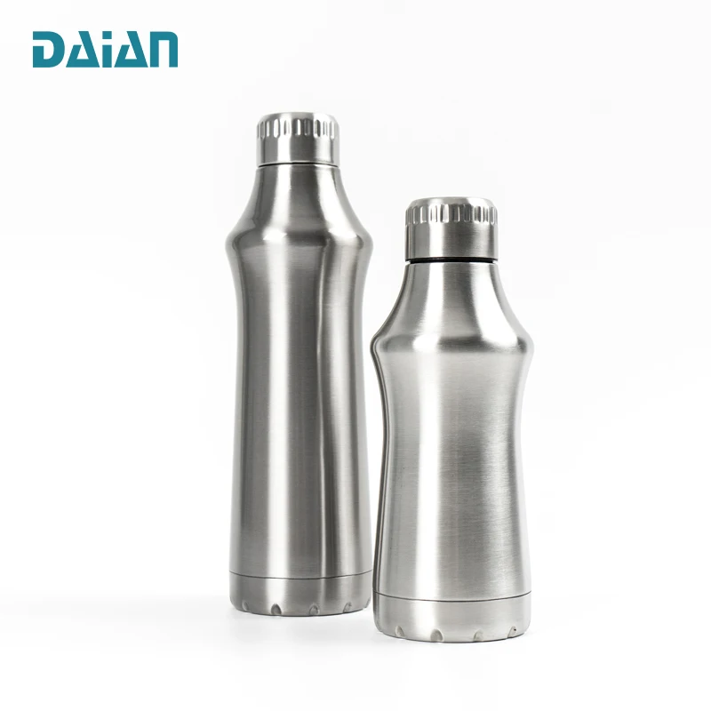 Customized Double Wall Stainless Steel Flask Leak-proof Water Bottle Outdoor