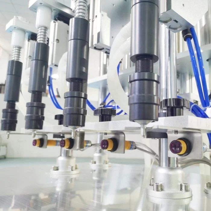 China manufacturer automatic vaccum small perfume bottle making filling machine