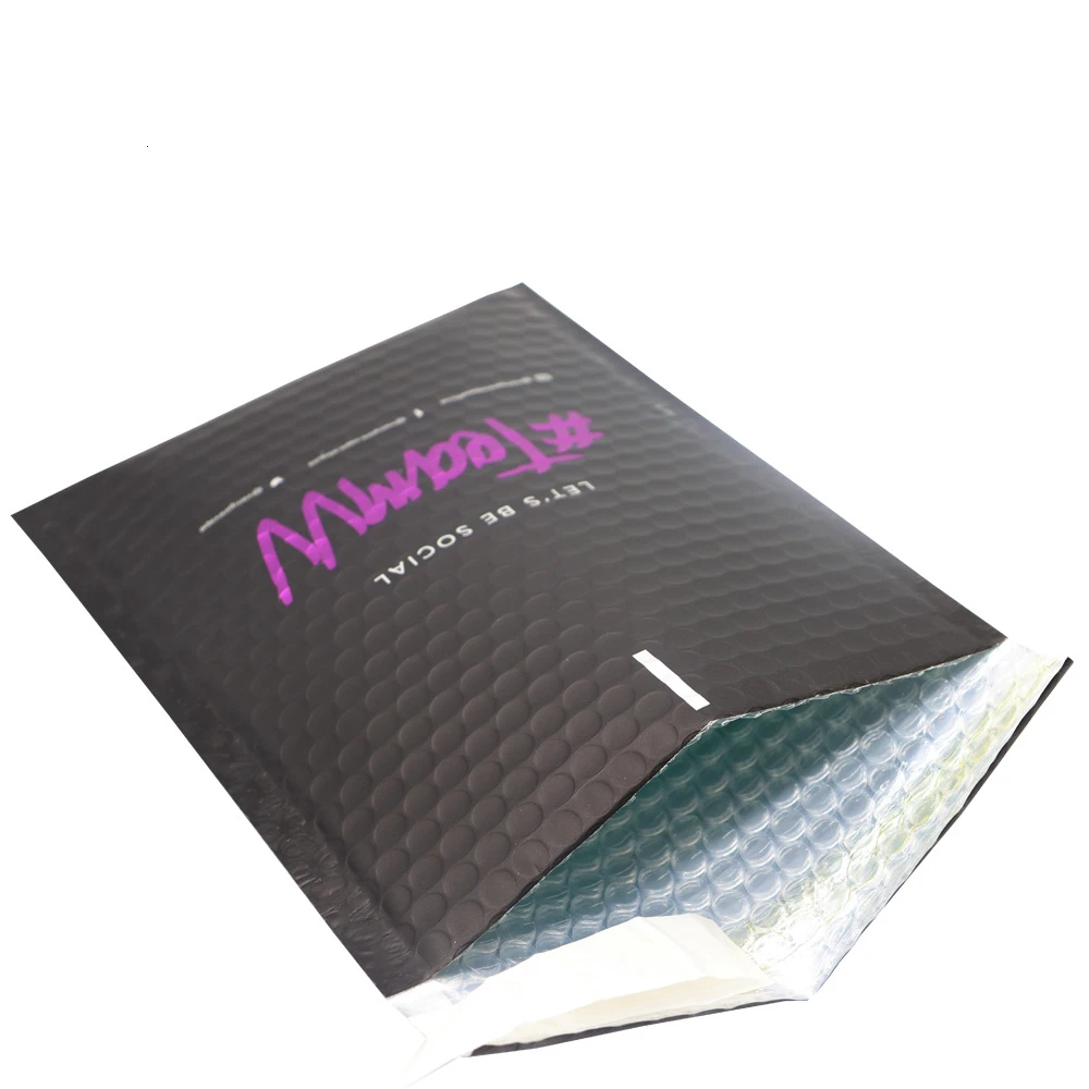 Aluminum Bubble Mailer Customized Foil Mailing Envelopes Protective Co-extruded Film Bag With Logo