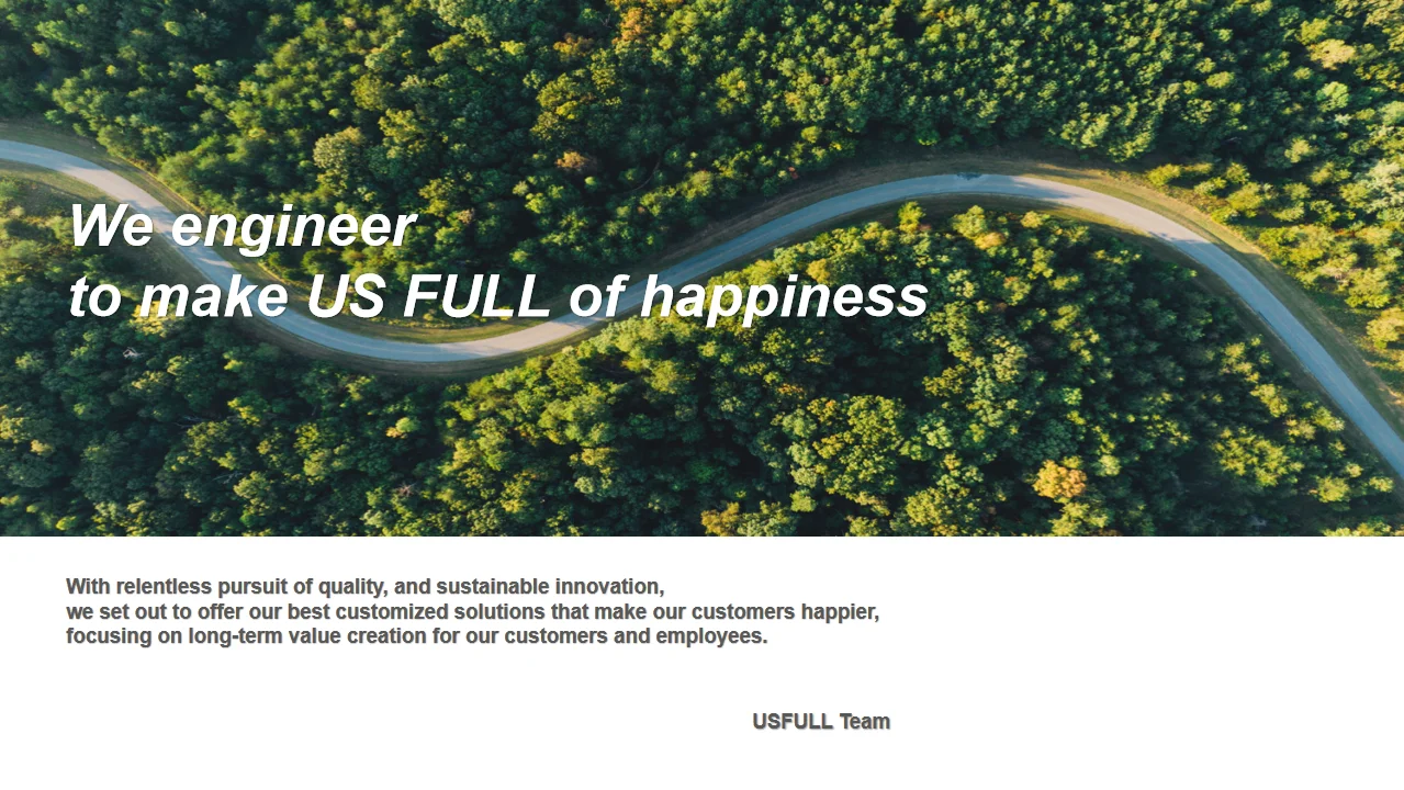 Make US FULL of Happiness