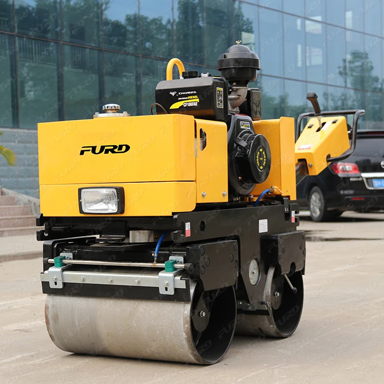 800kg Industrial compactor machine hydraulic vibrating road roller with best-selling global
