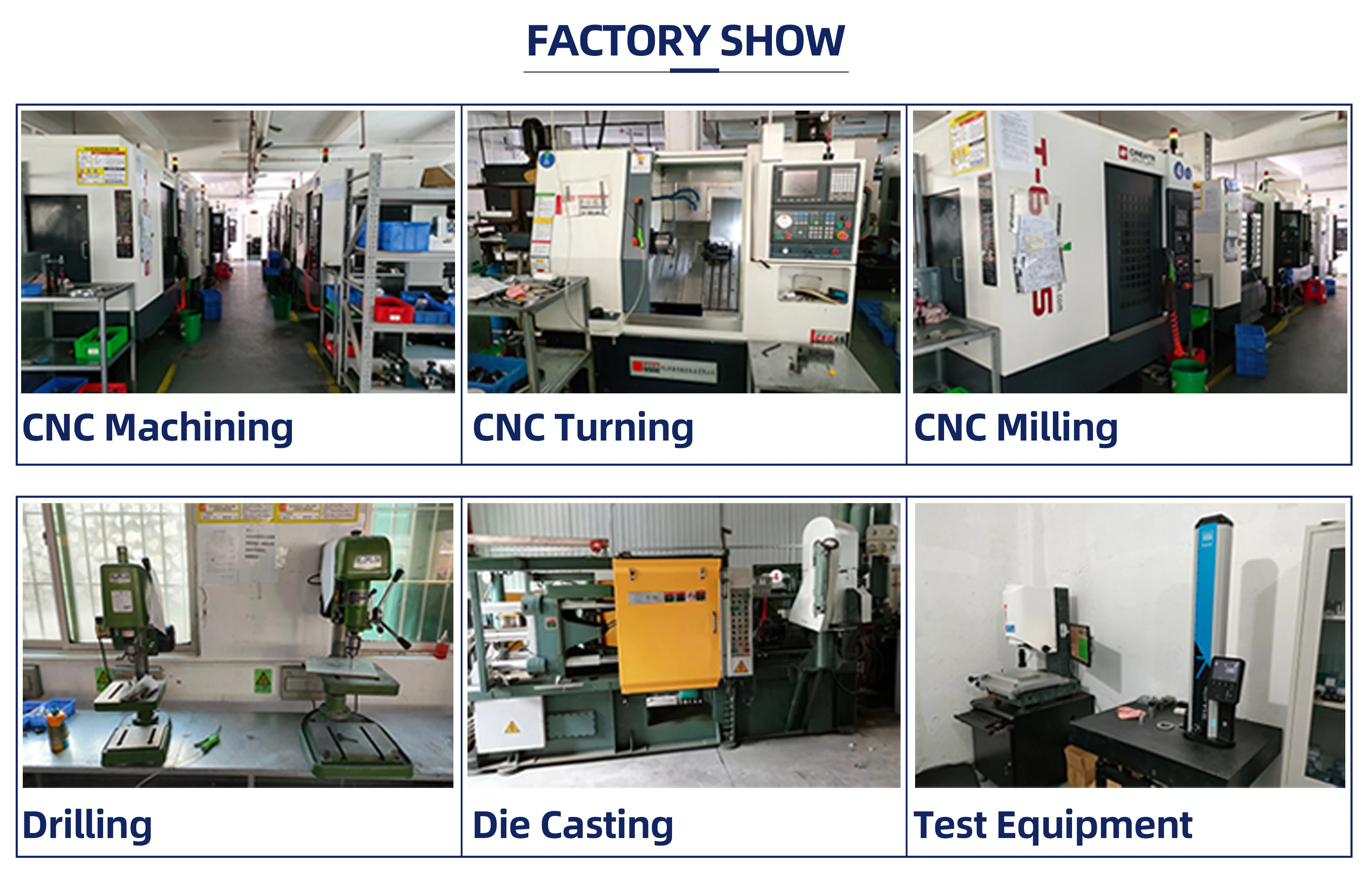 Custom 5 Axis CNC Milling Machines Service Aluminum Metal CNC Machining Milling Service